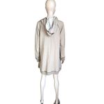 Mystree  Tan Long Sleeve Hooded Cardigan Photo 3