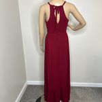 Old Navy Red Racerback Sleeveless Tank Maxi Dress Photo 2