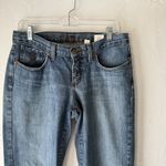 Cruel Girl Jeans Womens 9 Long Blue Bootcut Western Mid Rise Denim Embroidered Photo 1