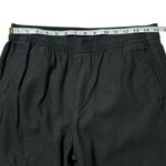 Old Navy  High Rise Linen Blend Wide Leg Pants Black Jack Size Medium Photo 5