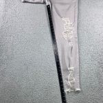 American Eagle Super Stretch X Jeans Women 16 Long High Rise Distressed Gray Size 10 Photo 4