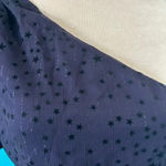 Majorelle Marcelo Top Midnight Purple One Shoulder Puff Sleeve Star Size S Photo 4