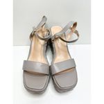 Olivia Miller  Sandals Womens Size 9 Gray Open Toe Wedges Photo 4