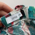 ONIA  • Topical Leafy Mila Pants • Green Pink White Loose Lightweight Photo 7