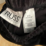 Vintage Russ jumpsuit lounge 2 piece set Black Size 8 Photo 5