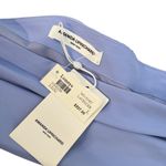 Amanda Uprichard Beckham Top Blouse One Shoulder Ruched Lavender Blue Size Large Photo 9