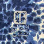 Eleven Venus Williams Blue & White Print Athletic Sport Sleeveless Dress M Size M Photo 2