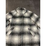 Forever 21 Stylish Ombre Plaid‎ Wool Blend Jacket Cozy Winter Outerwear Photo 1