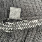 89th & Madison New York Black & White Fringe Detail Knit Poncho Medium Photo 8