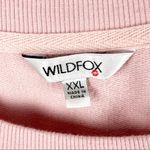 Wildfox Pink Coffee And Sunshine Graphic Long Sleeves Sweatshirt, Size XXL Photo 2