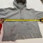 Athleta Gray Fleece Hoodie Size XL Women’s Cozy Pullover Sweatshirt Photo 5
