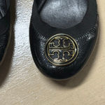 Tory Burch Caroline Black Patent Women’s Black Leather Ballet Flats Size 7 Photo 1
