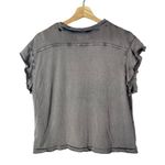 Free People We the Free Purple Burnout Warrior Short Sleeve Tee S Photo 3