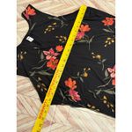 Old Navy Luxe Black Floral V Neck Sleeveless Dress Womens XXL Spring Summer 2XL Photo 3