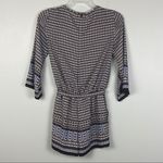 Max Studio black and cream romper with 3/4 sleeves and shorts. Size Small. EUC Photo 5