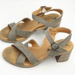 NOVACAS Cross Toebed Adjustable Ankle Straps Block Heel Sandals, EU 38 Size 7 Photo 5