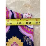 Rose & Olive Paisley Print Sleeveless Top Multicolor Boho Festival Tank Top Pink Size M Photo 3