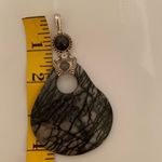 HUGE Sajen Offerings Picasso marble pendant Black Photo 4