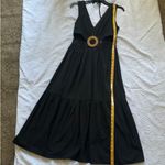 Dress Forum  Black Midi Dress with Cutout Detail Photo 6