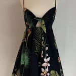 ZARA Tropical Print Mini Dress NWT Photo 1