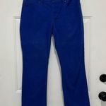 Talbots Royal Blue  Signature Crop Flare Jeans Photo 0