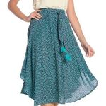 Band of Gypsies NWT Kingston Floral Midi Skirt Photo 0