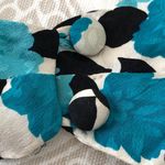 Silk Scarf head wrap blue floral Photo 1