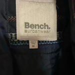 Bench  Women's Puffer Jacket Blue Size M Winter Mid-Length Full Zip- Fox Photo 4