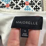 Majorelle  Women’s Port Mini Skirt in Summer Multi Coral Boho Embroidered Size XS Photo 8