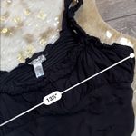Free People  intimately black smocked crop top Photo 2