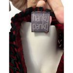 Hanky Panky Vintage 90s Black Lace Nude Off The Shoulder Whimsygoth Top Size M Photo 2