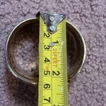 EUC VTG Tiger Clamper Bracelet Massive 1980s Bracelet Clamper Bangle Bracelet Gold Photo 7