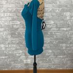 Pretty Little Thing Teal Binding Detail Bardot Bodycon Dress Photo 2