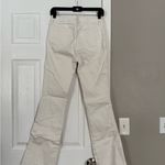 Driftwood  Wyatt White Cream Braided Design Bell Flare Denim Jeans Photo 6