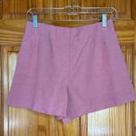 ZARA  High Waist Pink Women's Shorts Photo 1
