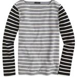 J.Crew Stripe Waffle Knit Thermal Photo 0