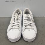 Puma Women's White Leather Low Top Sneakers Lace Up Casual Street Shoes US 9 Photo 4