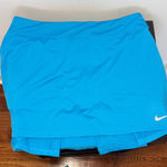 Nike NWT Dri-Fit Women's Standard Fit Golf Blue Skort Photo 0