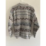 Vintage Winona Sweater Womens Small White Cotton Preppy Fisherman Chunky Thick Photo 1