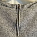 Talbots  Womens Sweater XL Solid Gray Tunic Pockets Slits Long Sleeve‎ Top Shirt Photo 5