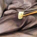 Travilla Vintage 80’s Black Tulle and Gold sparkle dress,‎ Long Sleeve, Size 10 Photo 10