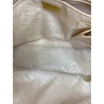 Furla Croc Embossed Beige Leather Handbag Photo 15