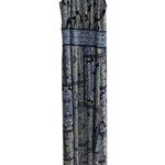 LONDON TIMES Paisley Maxi Dress Women's Size 14 Halter Neck Sleeveless Boho Black Photo 0