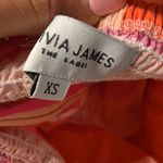 OLIVIA JAMES THE LABEL JANE DRESS PINK STRIPE STRAPLESS MAXI DRESS XS Photo 7