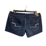 American Eagle Denim Shorts Dark Wash Stretch Women's Size 6 Casual Blue Photo 3
