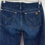 joe's jeans Joe's (27) (28x32) Regular Muse Bootcut Mid Rise Blue Perry Dark Wash Jeans Photo 4