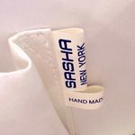 Sasha Satin & Pearl Embellished Purse Women's 7" x 9" White Feminine Coquette Photo 8