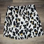 Anna Grace Cheetah Silk Skirt Photo 0