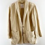 Madewell  Lightspun Dorset Cotton Gauze Blazer Jacket Dune Tan XXS Photo 1