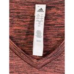 Adidas Women’s V-Neck  athletic shirt heathered size Large Photo 2